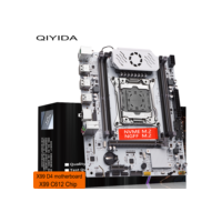 Placa-mãe QIYIDA X99 D4 LGA 2011 3 com slot M.2 Suporte X99 C612chip Memória DDR4 SATA3.0 USB3.0 PCI16X