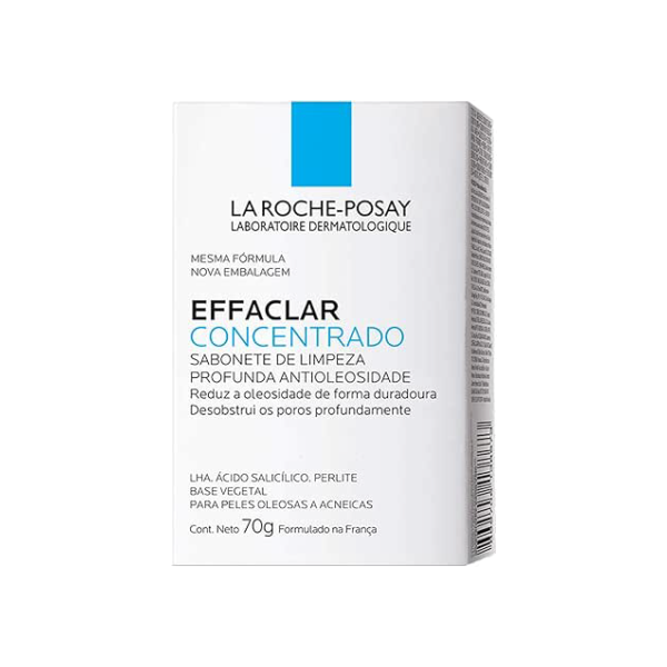 Effaclar Sabonete Concentrado 70G, La Roche-Posay