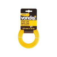 Fio De Nylon, 1,8 Mm X 15 M, Redondo, Vonder