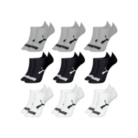 Kit 9 Pares Meias Puma Sapatilha Cano Baixo Original Algodão
