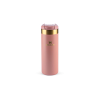 Stanley - Garrafa Térmica AeroLight Transit, garrafa isolada em vácuo para água, café, chá e bebidas, em aço inoxidável leve, 473ml, Antique Pink