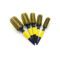 Conjunto 5 Escovas Profissionais - Cerdas de Javali, Ceramica thermal, Feito para Todos os Tipos de Cabelo