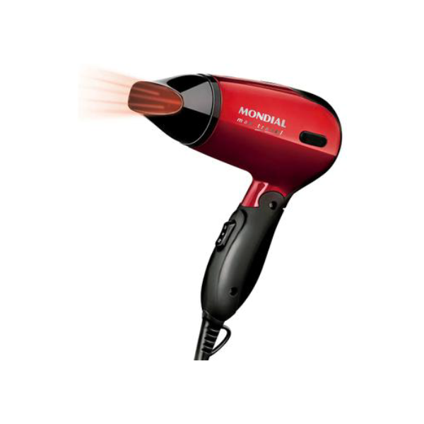 Secador de Cabelos Mondial Max Travel SC-10 Bivolt 1200w