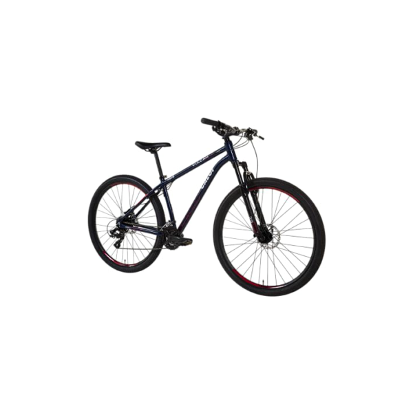 Bicicleta Caloi Vulcan HDS Azul | Suspensão Dianteira e Freio a Disco Hidráulico, Aro 29, Tamanho 13, 24 Velocidades