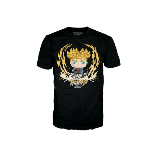 POP!TEES CAMISETA : DRAGON BALL SUPER - TRUNKS - TAM. G – FUNKO