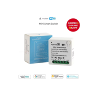 Matéria WiFi Interruptor Inteligente 16A Casa De Luz Módulo Relé Controle Voz Trabalho Com Alexa Google Homekit Smartthi