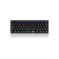 Teclado Mecânico Gamer Redragon Lakshmi, Rainbow Brown, Switch, ABNT2, Preto - K606R (PT-BROWN)