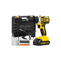 Parafusadeira E Furadeira Impacto The Black Tools Tb-21pw 3/8 Cor Amarelo Frequência 50/60 Hz