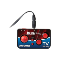 My Arcade Dgun-2579 Video Game Mini Controle Retrô Com 200 Jogos, My Arcade, Vermelho - Windows