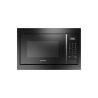 Micro-ondas Brastemp de Embutir 32 Litros Preto com 18 Receitas Pré-Programadas e Design Sofisticado - BM146AE 110V