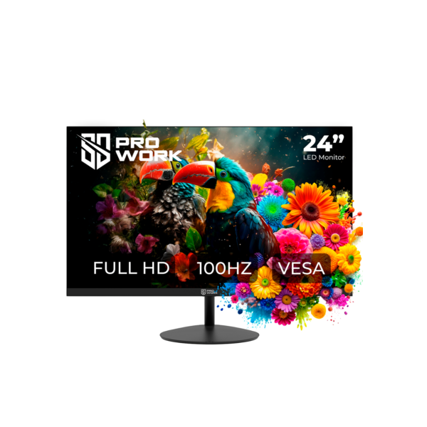Monitor Safe Gamer ProWork 23,8 Full HD 100Hz HDMI VGA Preto - MO024