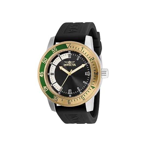Invicta Relógio masculino Specialty de quartzo de silicone de 45 mm