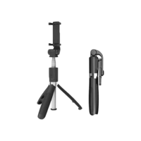 Bastão Tripé Mini 360º Dobrável Pau De Selfie Bluetooth Controle Remoto 3 em 1 Celular Câmera Selfie stick