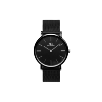 Relógio Masculino e Feminino Houston Full Black Preto 40mm