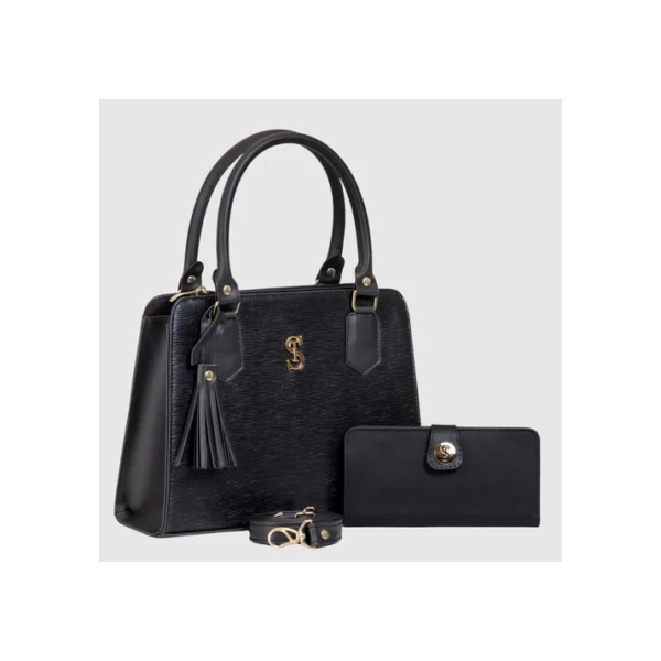 Bolsa Feminina Transversal Kit Com Carteira Lançamento