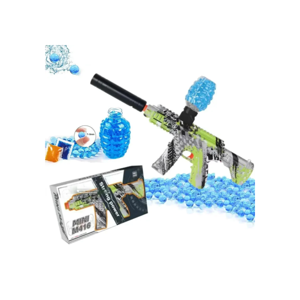 Airsoft pistola elétrica Splatter brinquedo, pistola contínua automática, bala de água, arma, jogo ao ar livre, armas de brinquedo CS para adultos e crianças