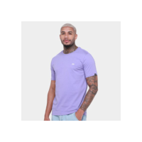 Camiseta New Era Bordado  Masculina - Roxo