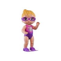 Baby Alive, Boneca, Sunny Swimmer - Cabelos Loiros, Acessórios Inclusos, 25 cm - A partir de 3 Anos