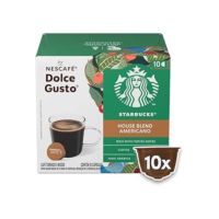 Starbucks House Blend Americano By Nescafé Dolce Gusto, 1 caixa com 10 cápsulas