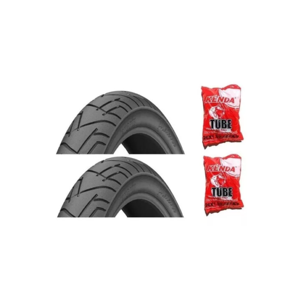 Kit 2 Pneu Levorin Praieiro Aro 26x1.95 + 2 Câmara 26 Kenda