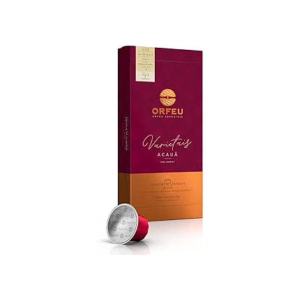 Cápsulas de Café Acauã Orfeu, Compatíveis com Nespresso, Contem 10 cápsulas