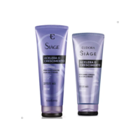 Eudora Kit Siage Acelera O Crescimento Shampoo+condicionador