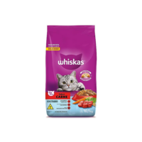 whiskas Ração Whiskas Para Gatos Adultos Castrados Sabor Carne - 10,1Kg