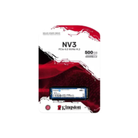 SSD Kingston NV3 500GB M2 2280 NVME PCIe 4.0 Gen 4x4 Ultra Rápido