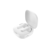 Fone de Ouvido Bluetooth QCY HT05 Melobuds ANC, Cancelamento de Ruido Ativo, 40db ANC Headphone com 6 Microfone, Fone sem fio 30 Tempo de Jogo (Branco)