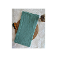 Manta Cobertor de Tricot para bebê Saída Maternidade Enxoval