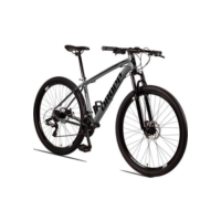 Bicicleta Aro 29 Dropp SW 24 Vel Câmbio Shimano Quadro Alumínio MTB - Grafite+Preto