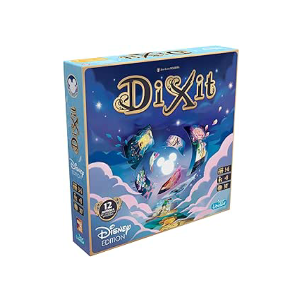 Galápagos, Dixit: Disney Edition, Jogo Festivo para Família e Amigos, 3 a 6 jogadores, 30 minutos por partida