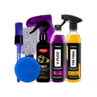 Kit Produto para Lavar Moto Cera Shampoo Desengraxante Limpador de Corrente Vonixx