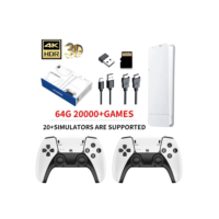 2025 NOVO Vídeo Game Stick M15 Pro 4k 64gb Hdmi Com 2 Controles Se Fio +20mil Jogos
