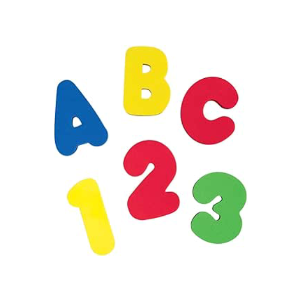 Buba Brinquedo De Banho Letras E Números Colorido