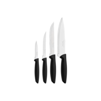 Tramontina JOGO FACAS INOX 4PC PLENUS PRE, Preto