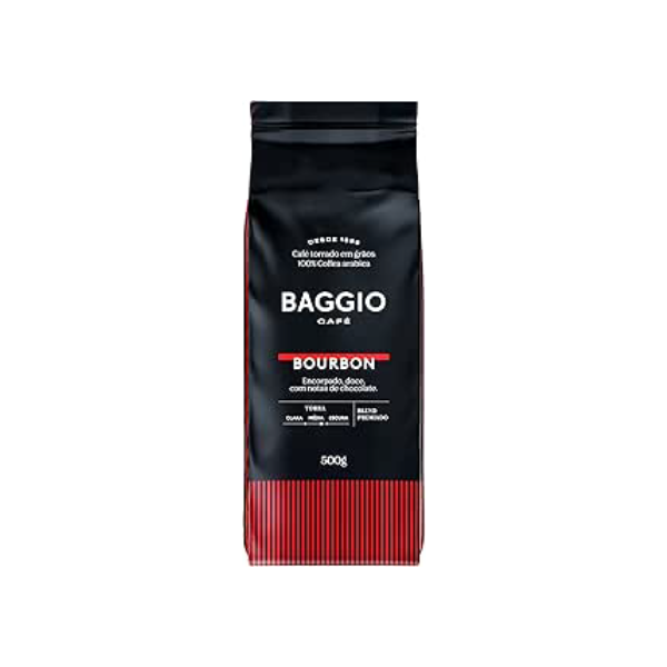 Baggio Café Bourbon Espresso Grão 500g