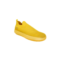 Tenis Ortopedico Flyfeet Nuvem Knit 36-37 Amarelo