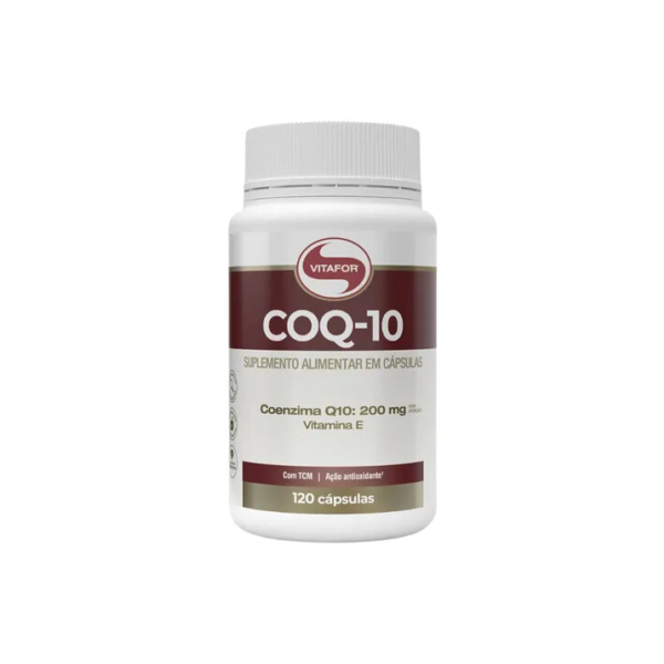 Coenzima Coq10 Vitafor 200mg/dose 120 Cápsulas Vitafor