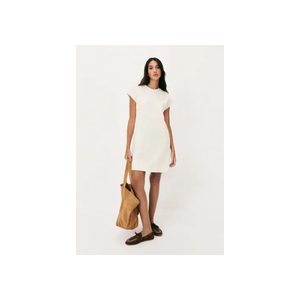 Vestido Básico Curto Texturizado Com Bolso Hering