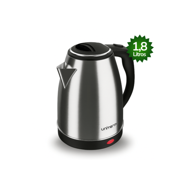 Chaleira Elétrica Térmica Unitermi Inox 1.8 Litros Com Tampa