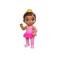 Baby Alive, Boneca, Princesa Bailarina - Cabelos Castanhos, Tiara Removível, 26 cm - A partir de 3 Anos