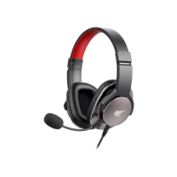 Havit Fone de Ouvido Headphone Gamer H2030S com Microfone Falantes de 50mm, Design Ergonômico, Compatível com PS4 / XBOX Ear Muffs Ultra Finos (3 mm), Conector 3,5mm