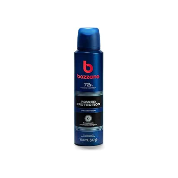 Bozzano Desodorante Aerossol Antitranspirante Masculino Power Protection 150Ml