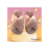 Pantufa Cruzada Adulto Unissex, Super Confortáveis e Antiderrapante