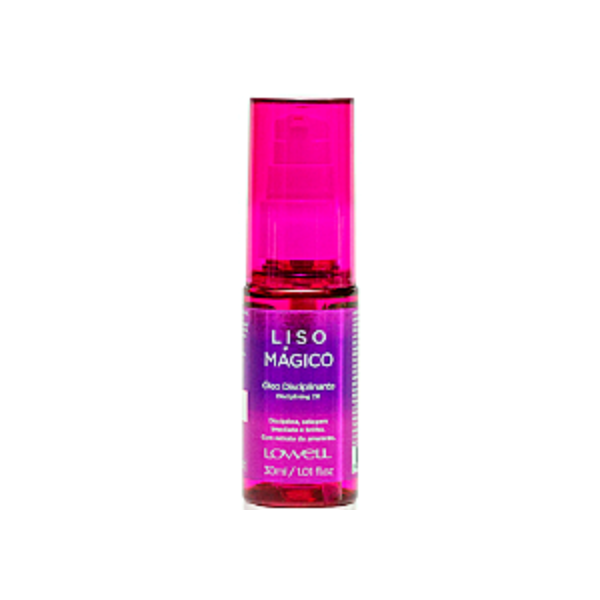 Óleo Capilar Hidratação e Antifrizz Lowell Liso Mágico 30ml
