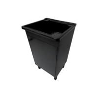 Tanque De Lavanderia 22l Com Gabinete Premium Black 46cm