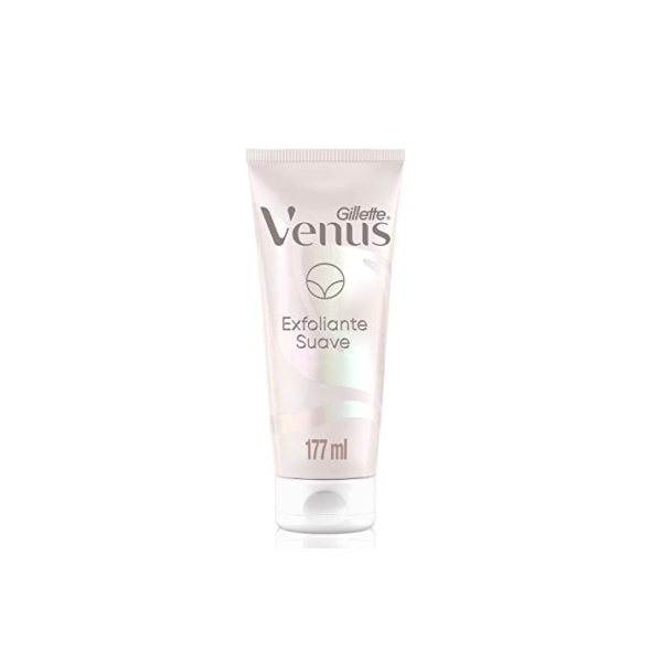 Gillette Venus Esfoliante Suave Especial Para Área Íntima, Protege sua Pele durante Depilação com Lâmina, ph Balanceado, 177 ml