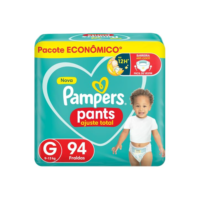 Fralda Pampers Pants Ajuste Total Tamanho G 94 Unidades