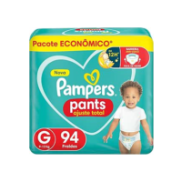 Fralda Pampers Pants Ajuste Total Tamanho G 94 Unidades